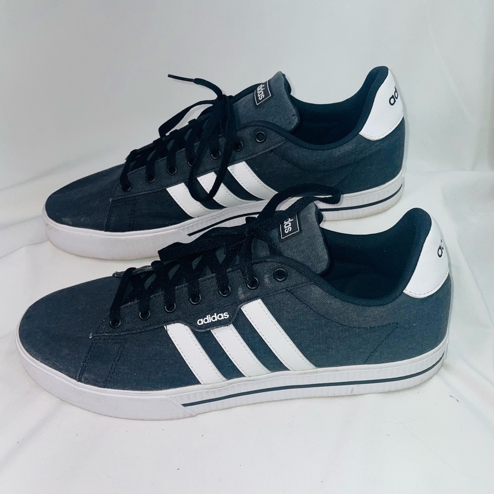 Adidas Black and White Sneakers